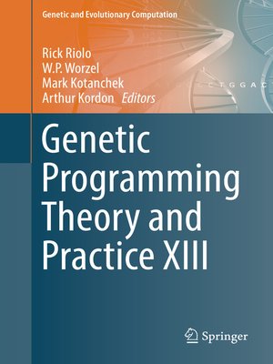 cover image of Genetic Programming Theory and Practice XIII